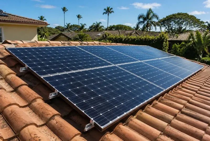 Installation de panneaux solaires à Bonzac